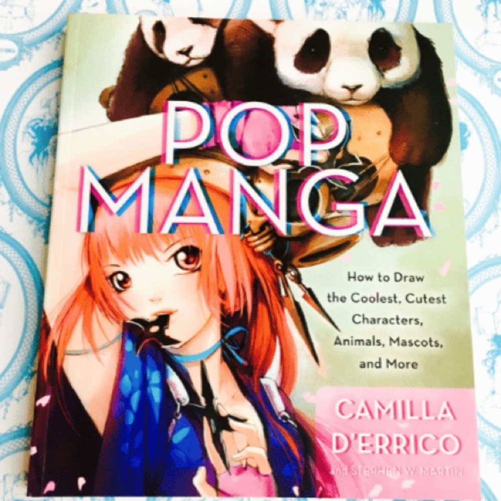 New Pop Manga How to Draw Instructional Book Artist Signed Copy First Edition